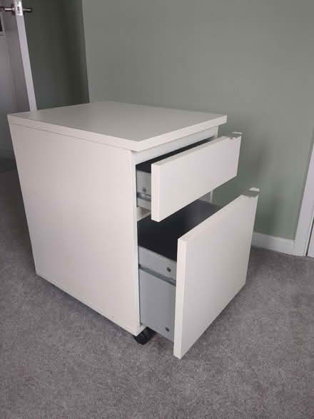 Photo of free IKEA white bedside draws (Willenhall WV12) #1
