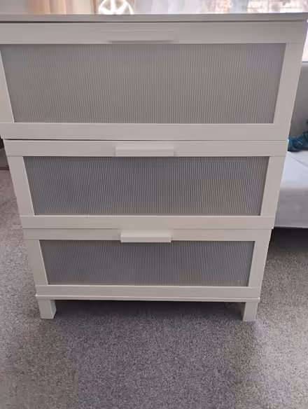 Photo of free IKEA white chest of drawers (Woodingdean BN2) #1