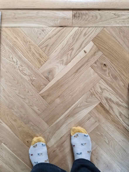 Photo of free Herringbone engineered oak flooring (BN2) #4