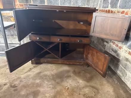 Photo of free Wood cabinet (3904 18th st Nw) #2