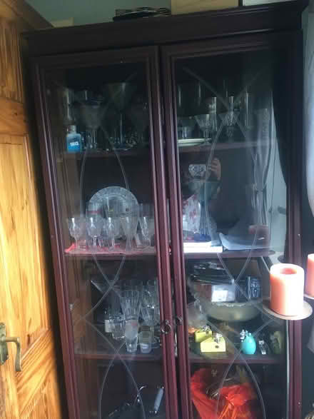 Photo of free 6ft cabinet and drinks cabinet (Newcastle upon Tyne Ne129hn) #1