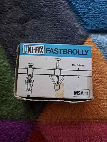 Photo of free Uni-Fix Hollow Wall Anchors (10-16mm) (Harefield SO18) #1