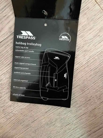 Photo of free Trolley holdall (Eastbourne BN21) #3