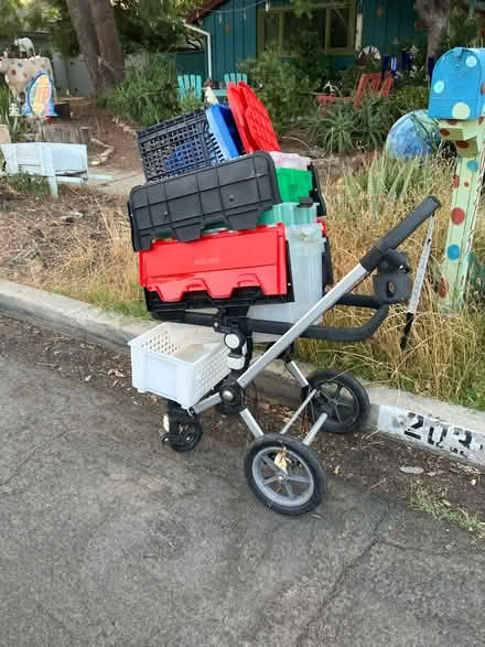 Photo of free Storage boxes + Pet Stroller (Winnetka) #1