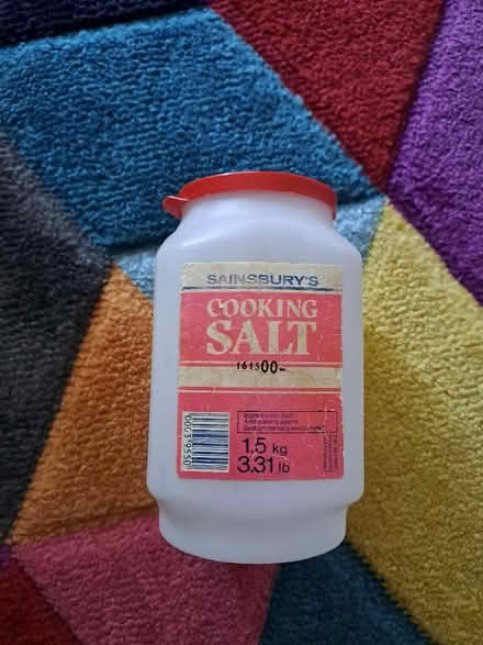 Photo of free Cooking salt container (Harefield SO18) #1