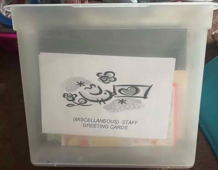Photo of free Container of greeting cards (W 12 Mile Road &Telegraph) #3