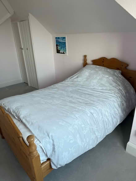 Photo of free Large single bed frame and mattress (Felpham PO22) #4