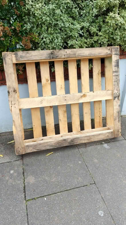 Photo of free Wooden pallet (Aldrington BN3) #1
