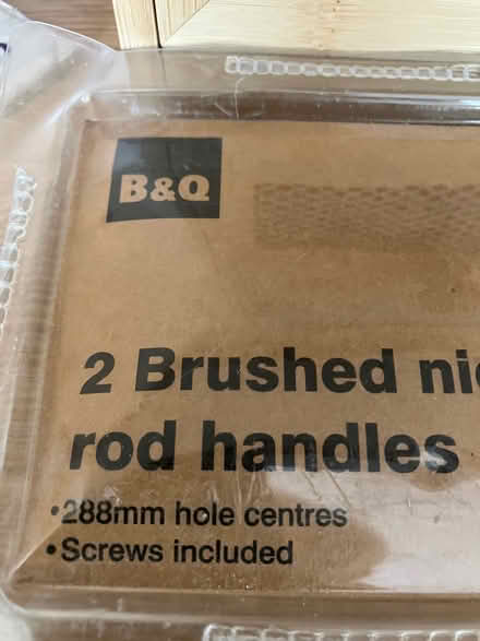 Photo of free 2 brushed nickel effect rod handles (Aston CH5) #3