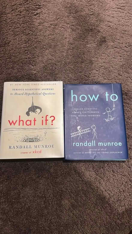 Photo of free Books by Randall Munroe (Downtown Sunnyvale) #1