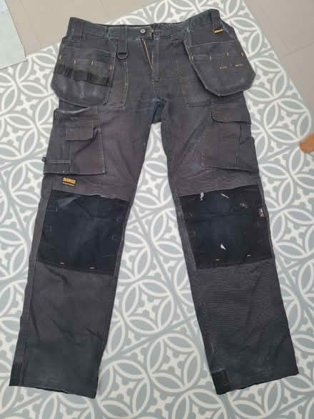 Photo of free 2 Pairs Dewalt Work Trousers, 34/33 (CT2) #1