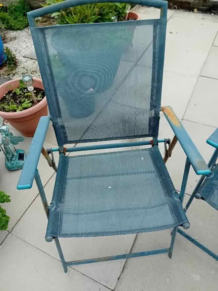 Photo of free folding garden chairs (Oxford ST6) #2