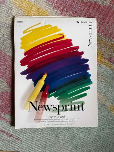 Photo of free Newsprint Sketch Pad (Dunwoody) #1