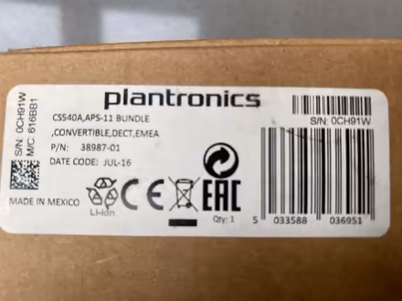 Photo of free Wireless DECT earpiece (Dalkey) #3