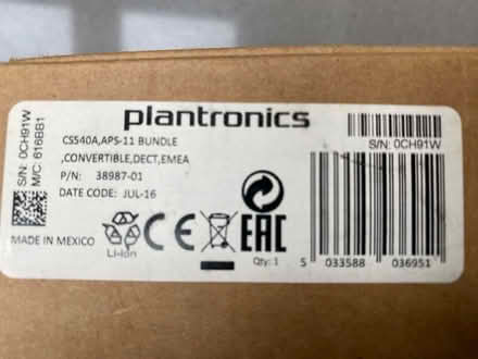 Photo of free Wireless DECT handsfree earpiece (Dalkey) #3