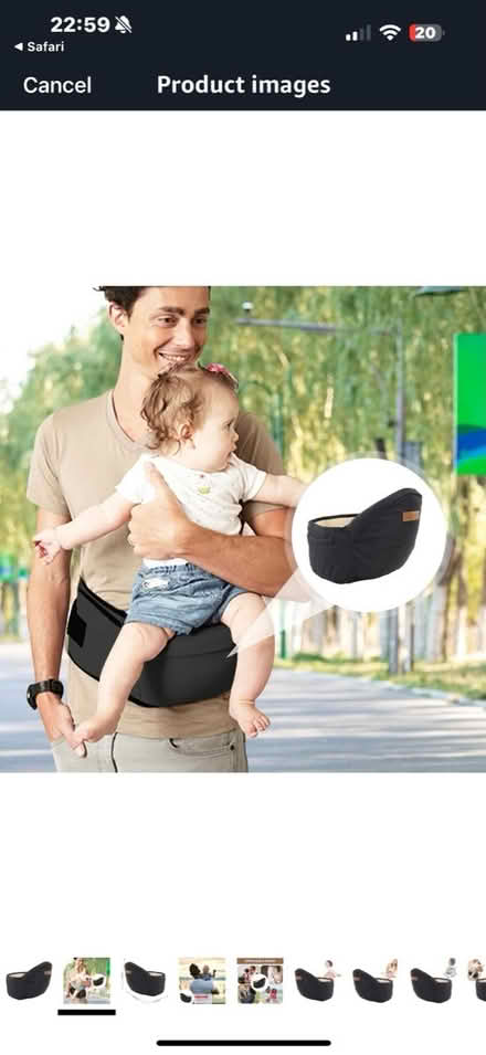 Photo of free Baby hip carrier (Hammersmith) #4