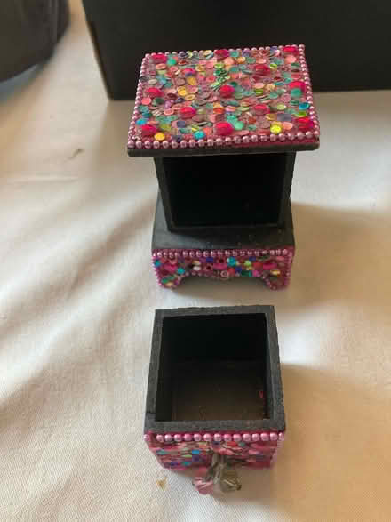 Photo of free Bedazzled box (Waltham ma) #3