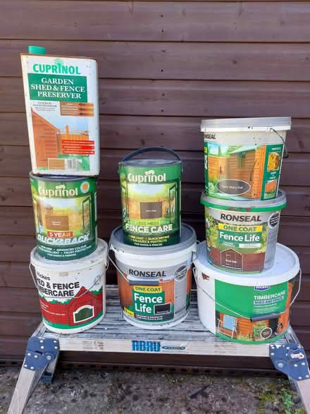 Photo of free Fence paint (Carnforth LA5) #1