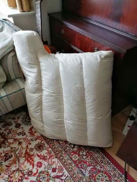Photo of free One Feather-Filled Sofa Seat Cushions (Duresta Lansdowne) (West Bridgford NG2) #1