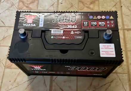 Photo of free Car battery (Fords Farm RG31) #1