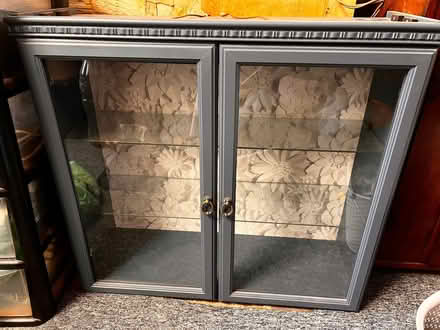 Photo of free Wall display cabinet (Spondon DE21) #1