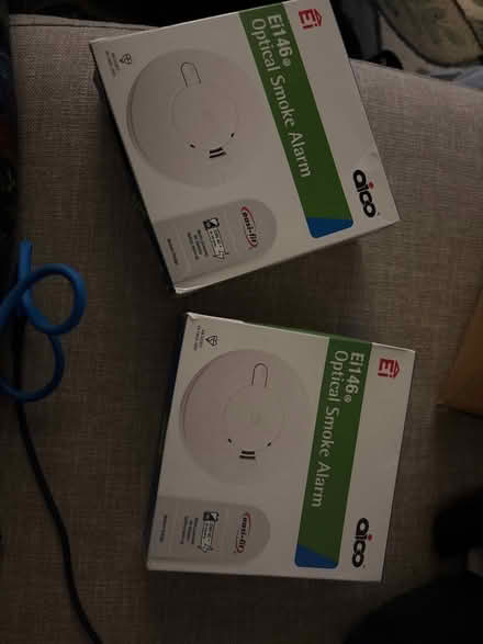 Photo of free 2 new hard wired smoke alarms (Limehouse E1) #1