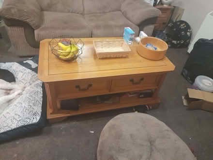 Photo of free Solid Oak Coffee Table (Hertsmere WD6) #1