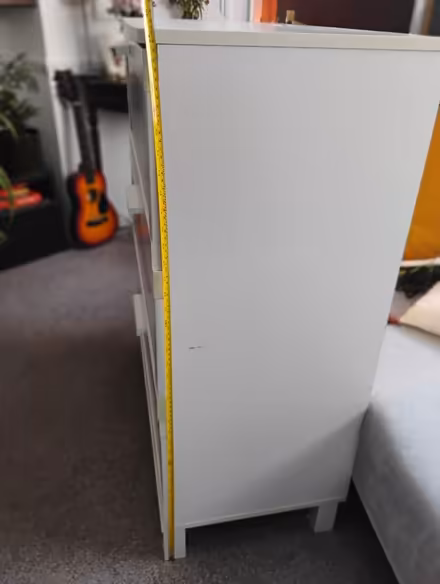 Photo of free IKEA white chest of drawers (Woodingdean BN2) #4