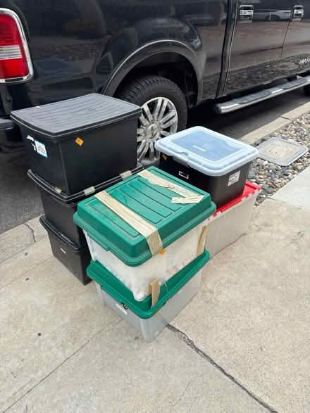 Photo of free On the curb- free plastic boexed (6325 vista Del Mar) #1