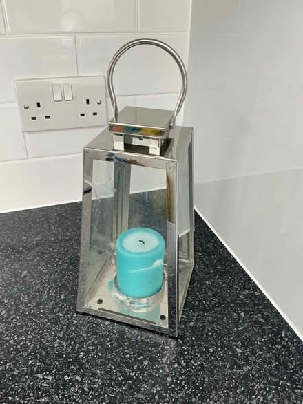 Photo of free Garden lantern with candle. (Beaconsfield HP9) #2