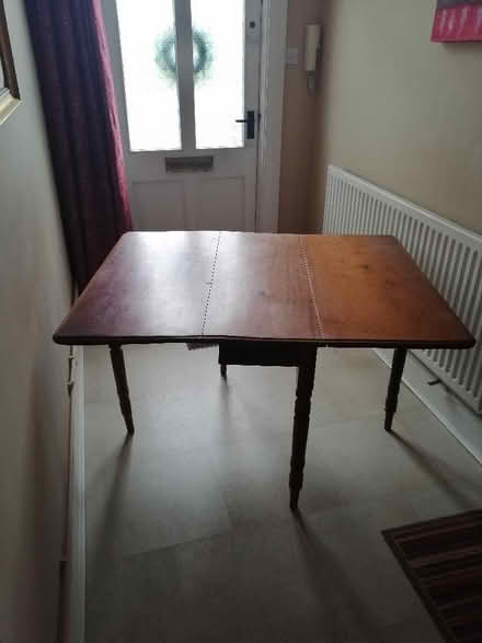 Photo of free Wooden folding table (Allington NG32) #1