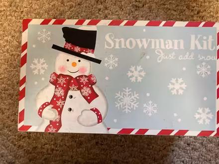 Photo of free Snowman kit (Waltham ma) #1