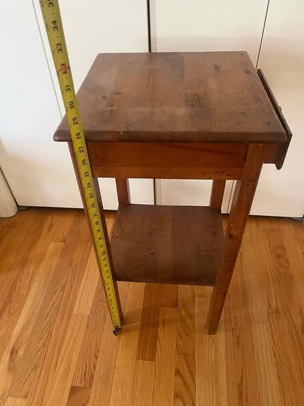 Photo of free Small skinny side table (Branford) #1