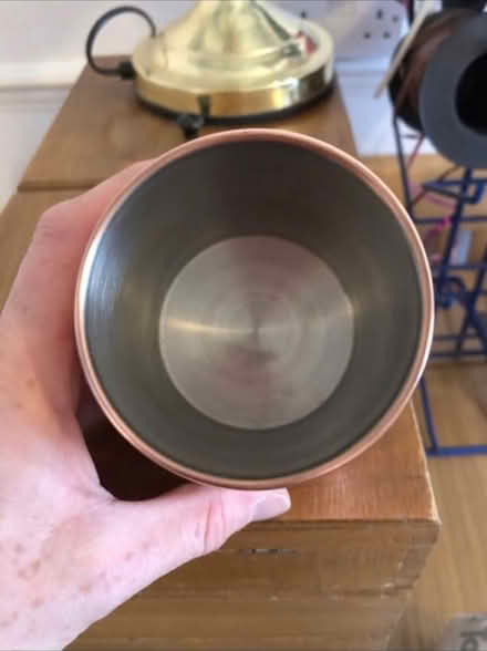 Photo of free Metal Whiskey Cup (Cheshunt En8) #2