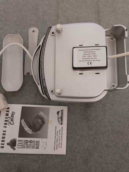 Photo of free George Foreman Lean Mean Fat Reducing Grilling Machine (Steventon OX13) #2
