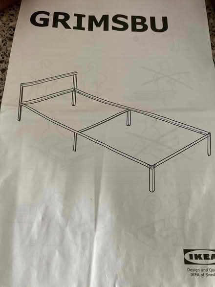 Photo of free Metal ikea single bed (Salisbury) #3