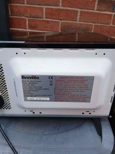 Photo of free Microwave Oven (Halewood L26) #2