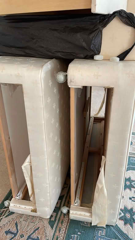 Photo of free King size mattress with divan and headboard (Ilford IG1) #2