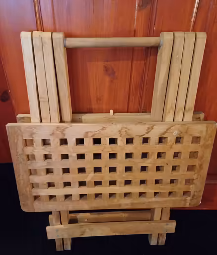 Photo of free Folding wooden garden table (Pilrig EH6) #1