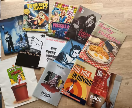 Photo of free A box full of West End and local theatre programmes (Grays RM17) #1