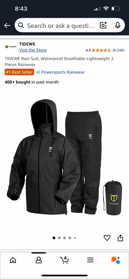 Photo of free Women’s medium rain suit (Central Harlem) #2