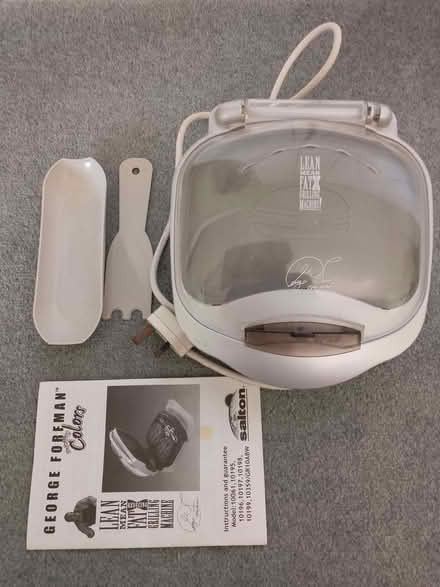 Photo of free George Foreman Lean Mean Fat Reducing Grilling Machine (Steventon OX13) #3