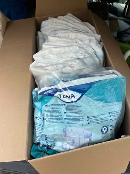 Photo of free Box of Tena Proskin Flex size L (Waterlooville PO7) #2