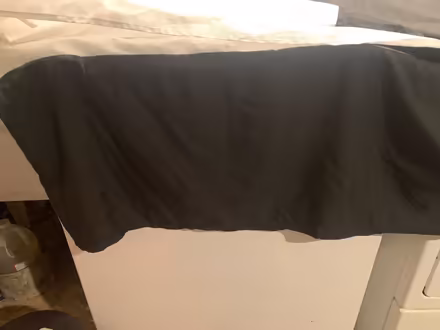 Photo of free Black bed skirt (North Cleveland Park) #1