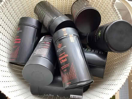 Photo of free Empty loose leaf tea tins/caddies (Mealsgate CA7) #1