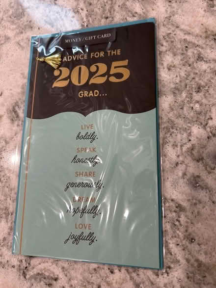 Photo of free Unused 2025 grad card (South Fallingbrook) #1