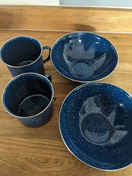 Photo of free Camping mugs and bowls (Port Sunlight CH62) #1