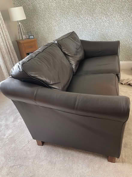 Photo of free Leather sofa (Broomfield CM1) #1