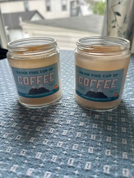 Photo of free Damn fine coffee soy candles (Malden) #1