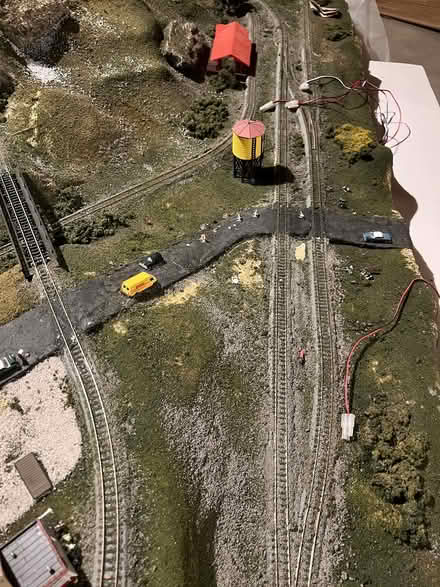 Photo of free N-scale railroad layout (Glen Ellyn) #3